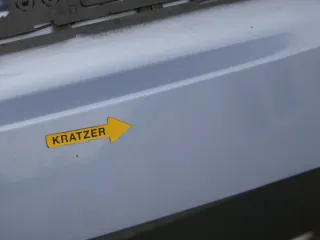 Skoda Roomster 5J Heckklappe hinten Kofferraumklappe mit Scheibe blau LF5Y - Bild 12