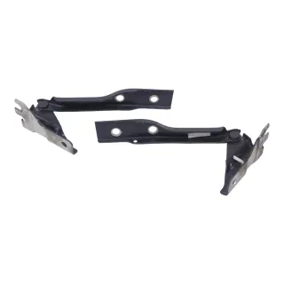 2x VW Polo 6R Scharniere für Motorhaube Klappe links + rechts schwarz LC9X - Bild 1