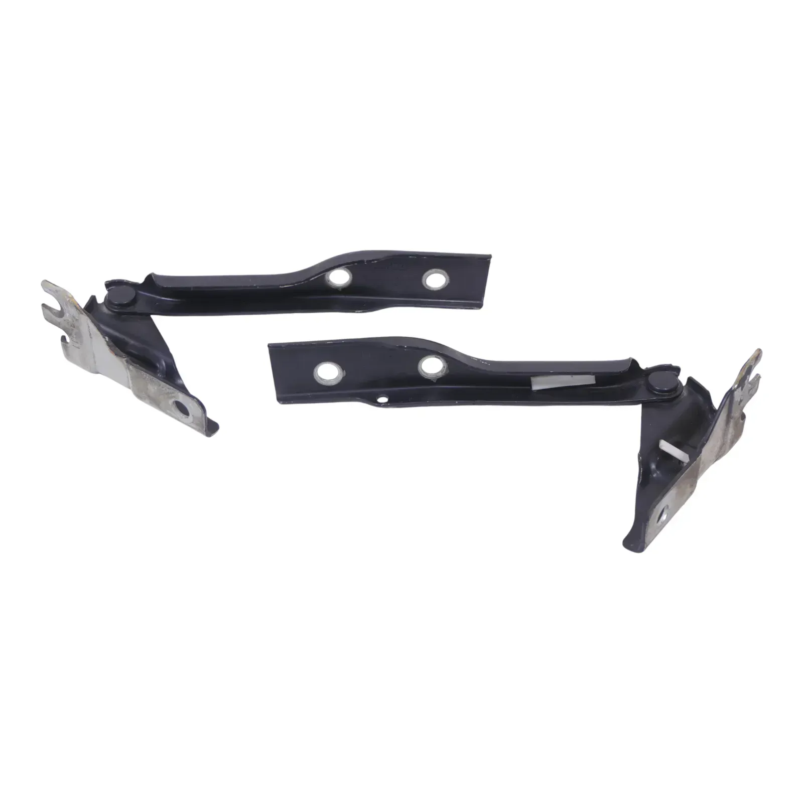 2x VW Polo 6R Scharniere für Motorhaube Klappe links + rechts schwarz LC9X - Bild 1
