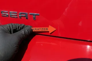 Seat Ibiza 6L Heckklappe Klappe hinten Kofferraumklappe rot LS3H - Bild 2