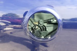VW Golf 5 V Heckklappe hinten Kofferraumklappe mit Scheibe blau LD5Q Spoiler - Bild 4