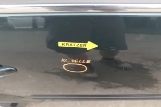 VW Passat 3B 3BG Kombi Variant Tür hinten rechts grün LD6S - Bild 2