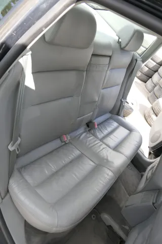 VW Passat 3BG Limousine Sitz Rückbank Rücksitzbank Sitzfläche Sitze Leder grau - Bild 2