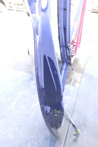VW Polo 6N2 Heckklappe Klappe hinten Kofferraumklappe blau LB5N Scheibe - Bild 2