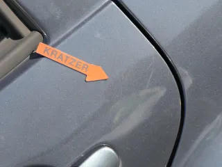 VW Golf 4 Bora Tür hinten links nur Kombi / Variant grau LC7V - ohne Anbauteile - Bild 17