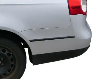 VW Passat 3C Kombi Stoßstange hinten Heckstoßstange Stoßfänger silber grau LA7W - Bild 13