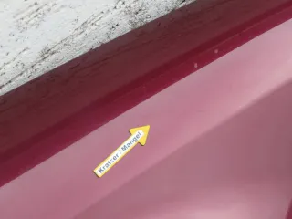 Audi A6 4B Kotflügel vorne rechts rot LZ3L (bis ca.Mitte 2001 passend - Bild 11