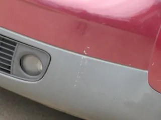 Audi A6 4B Frontstoßstange Stoßstange vorn vorne Stoßfänger LZ3L rot SWR - Bild 7