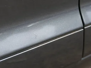 Audi A6 4F C6 Tür Türblatt vorne links Fahrertür grau LZ7S - ohne Anbauteile - Bild 8
