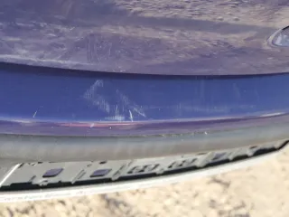 VW Polo 9N 9N3 Stoßstange Heckstoßstange hinten blau LB5N - Bild 7
