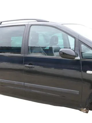 Sharan 7M Tür rechts vorne Beifahrertür schwarz abBj2000 Facelift ohneAnbauteile - Bild 1