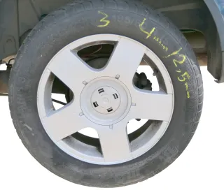 1x Felge Alufelge original VW Golf 4 Bora 6jx15H2 ET38 1J0601025B 195/65 R15   3 - Bild 1