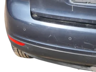 Golf 5 5M1 Plus Stoßstange hinten Heckstoßstange Stoßfänger blau LC5F PDC - Bild 9