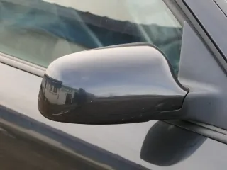 A6 4B Spiegel Außenspiegel rechts schwarz LZ9W elektrisch anklappbar abblendbar - Bild 6