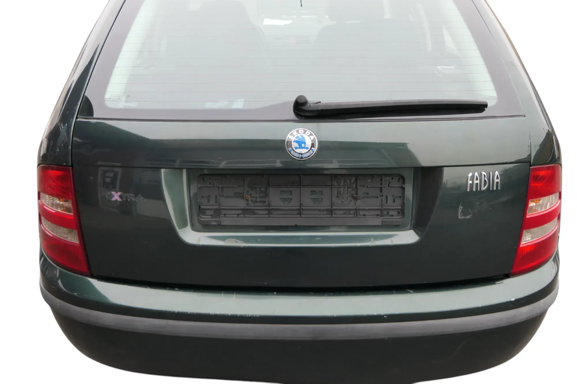 Skoda Fabia 6Y Combi Kombi Heckklappe Kofferraumklappe Klappe grün LF8C - Bild 1