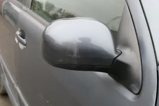 Skoda Fabia 6Y elektrisch Spiegel Außenspiegel rechts mit Glas grau LF7V - Bild 1