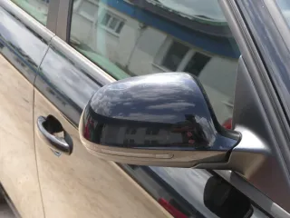 Audi A4 B8 8K Spiegel Außenspiegel rechts elektrisch schwarz LY9B - Bild 1