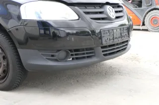 VW Fox 5Z Stoßstange vorne Stoßfänger schwarz LC9Z mit Grill - Bild 5