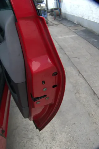 VW Sharan 7M Seat Alhambra Tür hinten rechts rot bis ca. Bj.1999 -  Alte Modell - Bild 2