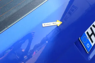 Skoda Fabia 6Y6 Schrägheck Heckklappe Kofferraumklappe hinten blau LF5K - Bild 9