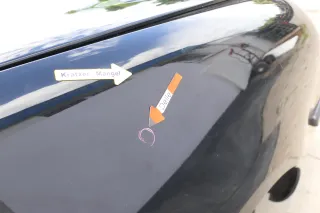 VW Polo 9N Kotflügel vorne rechts schwarz L041 bis ca.Bj.2004 - Bild 5