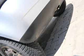 VW Polo 9N 9N3 Stoßstange Heckstoßstange hinten silber grau LA7W - Bild 7