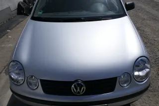 VW Polo 9N Motorhaube Klappe vorne silber grau LA7W reflexsilber bisca.Bj. 2004 - Bild 1
