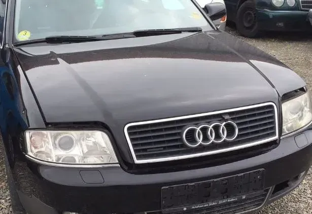 Audi A6 4B Motorhaube Klappe vorn Facelift (ab. Mitte 2002) schwarz LZ9W + Grill - Bild 1