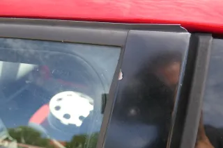 VW Lupo Seat Arosa Tür vorne links Fahrertür rot LP3G (mechanischer Fenster - Bild 10