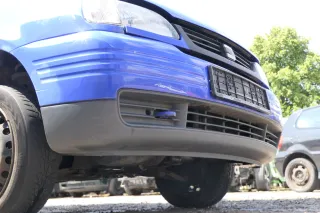Seat Arosa 6H Stoßstange vorne vorn Frontsttoßstange blau LS5J - Bild 6