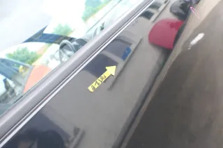 VW Lupo Seat Arosa Tür vorne rechts Beifahrertür schwarz L041 (für elektr.Fenst - Bild 7