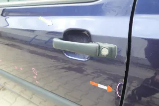 VW Golf 3 Tür vorne links Fahrertür 2/3-Türer blau LC5L - Bild 10