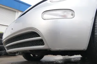 VW New Beetle 9C Stoßstange vorne Stoßfänger vorn silber grau LG9R - Bild 11
