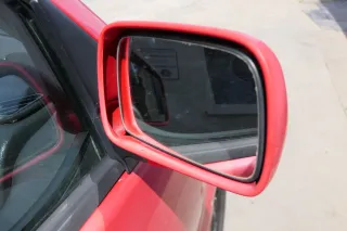 Polo 6N elektrischer elektrisch Spiegel Außenspiegel rechts rot LP3G & Glas - Bild 3