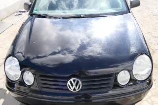 VW Polo 9N Motorhaube Klappe Haube vorne schwarz L041 bis ca. Bj. 2004 - Bild 1