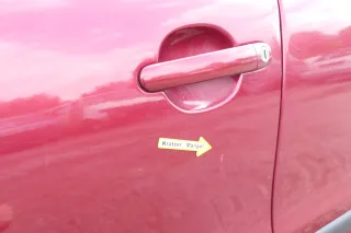 Seat Leon Toledo 1M Tür vorne links Fahrertür rot LS3R - Bild 10