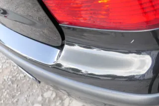 VW Polo 9N 9N3 Stoßstange Heckstoßstange hinten schwarz LC9Z - black magic met - Bild 6