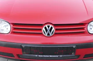 VW Golf 4 Grill Kühlergrill VW Zeichen Logo rot LP3G - Bild 2
