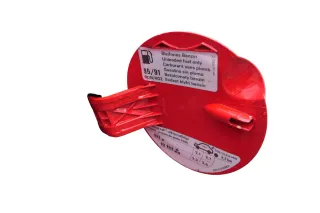 VW Polo 6N2 6N Tankdeckel Deckel Tank Tankverschluß rot LP3G Tankklappe - Bild 3