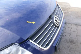 VW Passat 3BG Motorhaube Klappe vorne vorn Haube blau LA5E - Bild 5