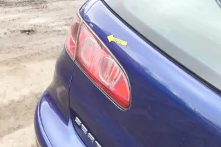 Seat Ibiza 6L Heckklappe Klappe hinten Kofferraumklappe blau LS5S ohneBremsleuch - Bild 6