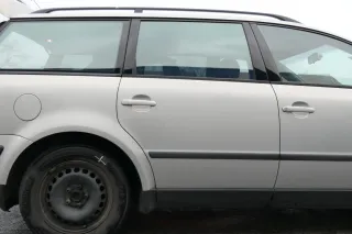 VW Passat 3B 3BG 3B6 Kombi Avant Tür hinten rechts mit Scheibe grau silber LB7Z - Bild 3