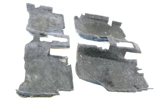 VW Fox 5Z Dämmung unter Teppich Innenraumteppich Bodenbelag Dämpfung komplett - Bild 2