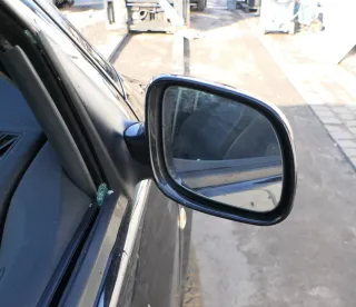 Skoda Fabia 6Y elektrisch Spiegel Außenspiegel rechts mit Glas schwarz LF9R - Bild 3