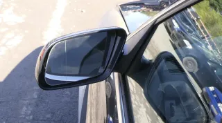 Audi A6 4B Spiegel Außenspiegel links elektrisch schwarz LZ9W mit GLAS - Bild 1