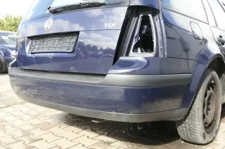 VW Golf 4 Kombi Avant Stoßstange hinten Heckstoßstange Stoßfänger blau LA5G - Bild 4