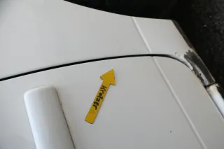 VW Lupo Seat Arosa Tür vorne rechts Beifahrertür weiß LB9A (mechanischerFenst - Bild 6
