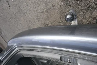 VW Touran 1T Stoßstange hinten Heckstoßstange Stoßfänger grau LD7X - Bild 6