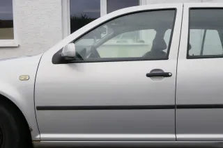 VW Golf 4 Bora Tür vorne links Fahrertür 4/5-Türer & Kombi silber LB7Z -ohneAnba - Bild 1