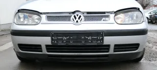 VW Golf 4 1J Stoßstange vorne Stoßfänger vorn grau silber LB7Z Frontstoßstange - Bild 1